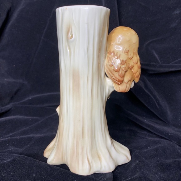 EUC Vintage 1981 Otagiri Ceramic Owl in Tree Vase - Picture 3 of 10